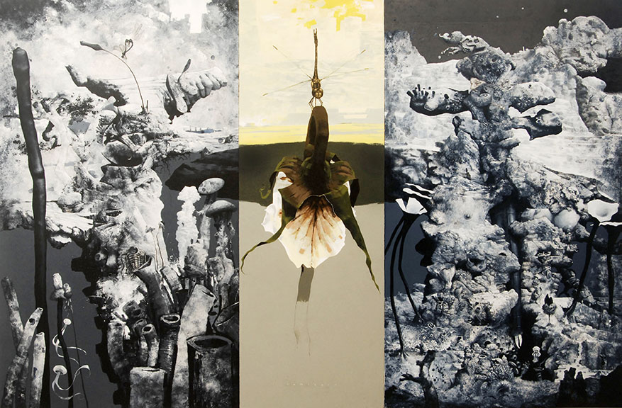 Dragonfly (triptych)
