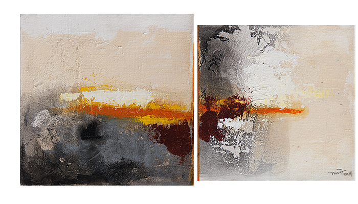 Tactile (Diptych)